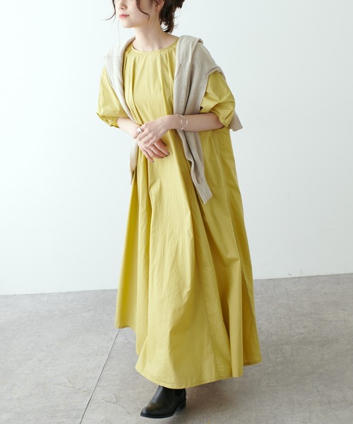 PUAL CE CIN（ピュアルセシン）の「フランダースリネンカーディガン（カーディガン/ボレロ・レディース・ブラック/ナチュラル/グリーン/ブルー/ピンク・FREE）」の16枚目の写真