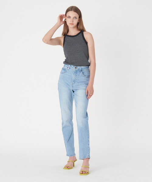 Levi's(リーバイス)の「Levi's/リーバイス RACER タンクトップ CARAWAY CAVIAR(タンクトップ・レディース・マルチ・S/M/XS)」の12枚目の写真