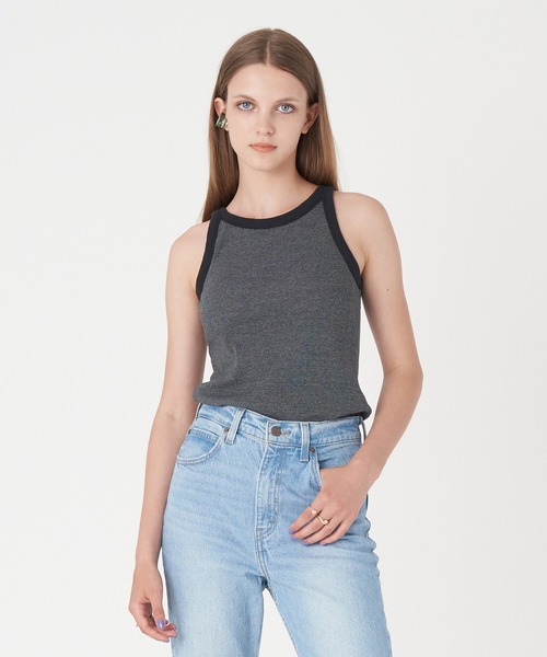 Levi's(リーバイス)の「Levi's/リーバイス RACER タンクトップ CARAWAY CAVIAR(タンクトップ・レディース・マルチ・S/M/XS)」の18枚目の写真
