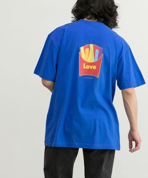 Various Timeless Arts（ヴァリアスタイムレスアーツ）の「『別注』VARIOUS TIMELESS ARTS×URBAN RESEARCH iD　ポテトTEE（Tシャツ/カットソー・メンズ・ブラック/ホワイト/ブルー・LARGE/MEDIUM）」の11枚目の写真