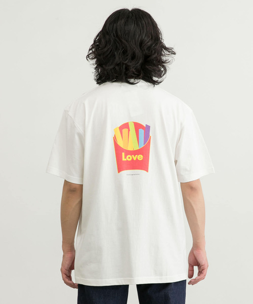 Various Timeless Arts（ヴァリアスタイムレスアーツ）の「『別注』VARIOUS TIMELESS ARTS×URBAN RESEARCH iD　ポテトTEE（Tシャツ/カットソー・メンズ・ブラック/ホワイト/ブルー・LARGE/MEDIUM）」の17枚目の写真