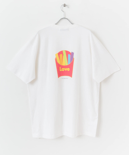 Various Timeless Arts（ヴァリアスタイムレスアーツ）の「『別注』VARIOUS TIMELESS ARTS×URBAN RESEARCH iD　ポテトTEE（Tシャツ/カットソー・メンズ・ブラック/ホワイト/ブルー・LARGE/MEDIUM）」の19枚目の写真