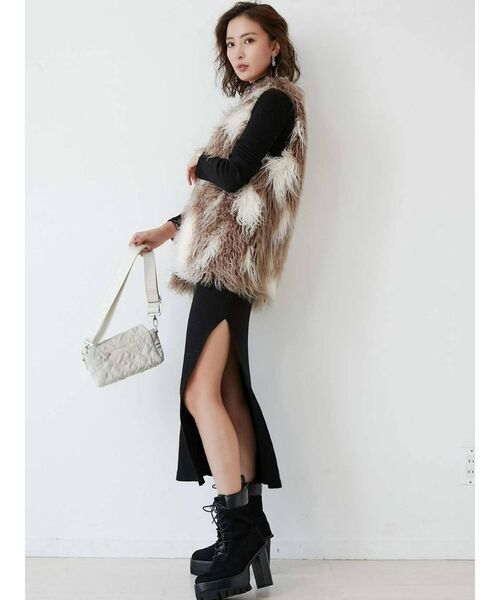 GYDA(ジェイダ)の「エコファーベスト(ベスト・レディース・ベージュ/その他/その他2・FREE)」の17枚目の写真