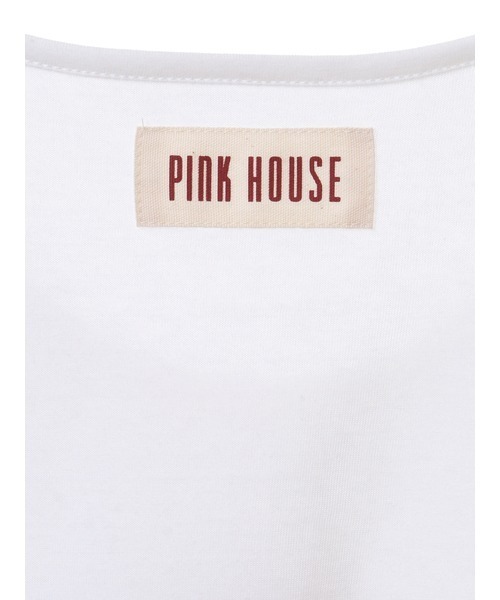 PINK HOUSE(ピンクハウス)の「Pロゴアップリケ付きカットソー(Tシャツ/カットソー・レディース・ネイビー/レッド/オフホワイト/ブラック・MEDIUM/LARGE)」の12枚目の写真