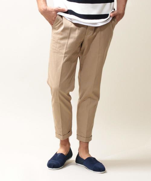 BEAUTY&YOUTH UNITED ARROWS（ビューティーアンドユースユナイテッドアローズ）の「BY AMF ノープリーツ アンクルパンツ◆（その他パンツ・メンズ・ホワイト/ベージュ/ネイビー・SMALL/MEDIUM/LARGE/X-LARGE）」の9枚目の写真