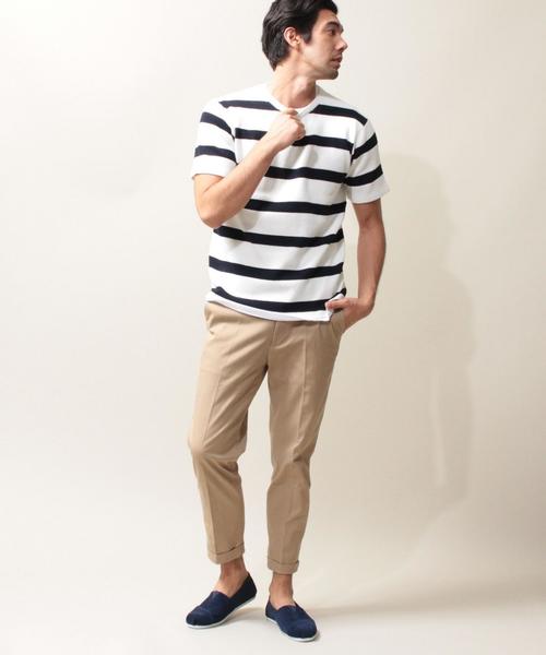 BEAUTY&YOUTH UNITED ARROWS（ビューティーアンドユースユナイテッドアローズ）の「BY AMF ノープリーツ アンクルパンツ◆（その他パンツ・メンズ・ホワイト/ベージュ/ネイビー・SMALL/MEDIUM/LARGE/X-LARGE）」の5枚目の写真