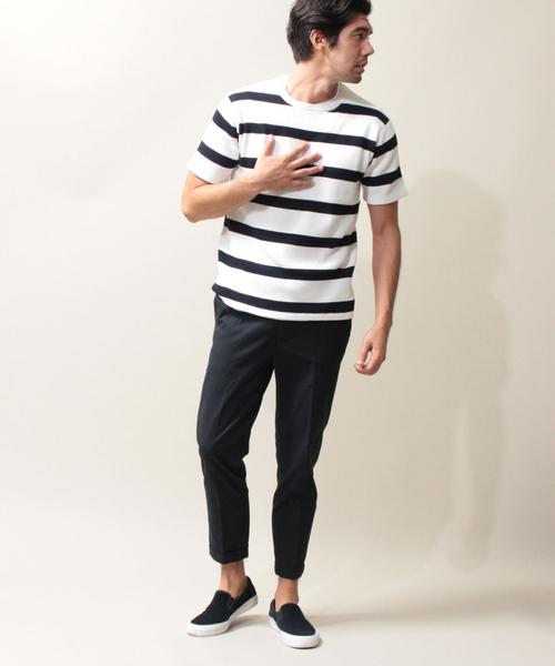 BEAUTY&YOUTH UNITED ARROWS（ビューティーアンドユースユナイテッドアローズ）の「BY AMF ノープリーツ アンクルパンツ◆（その他パンツ・メンズ・ホワイト/ベージュ/ネイビー・SMALL/MEDIUM/LARGE/X-LARGE）」の18枚目の写真