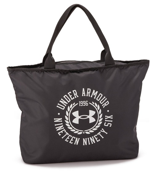 UNDER ARMOUR(アンダーアーマー)の「UAジップ トートバッグ グラフィック(トレーニング/レディース)(トートバッグ・レディース・ブラック/ストーン・ONESIZE)」の1枚目の写真