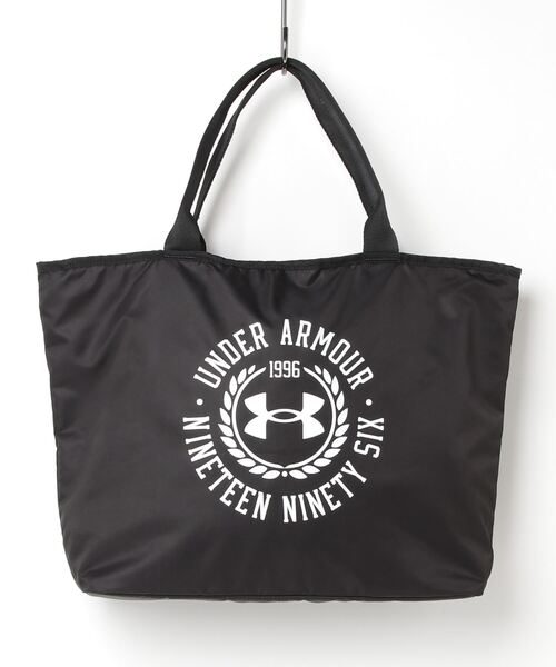 UNDER ARMOUR(アンダーアーマー)の「UAジップ トートバッグ グラフィック(トレーニング/レディース)(トートバッグ・レディース・ブラック/ストーン・ONESIZE)」の9枚目の写真