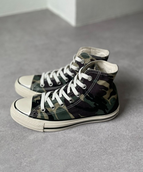 CIAOPANIC（チャオパニック）の「【CONVERSE/コンバース】オールスター US DPMカモ HI（ブーツ・レディース・ベージュ/オリーブ・24cm/24.5cm/23.5cm）」の13枚目の写真