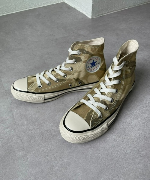 CIAOPANIC（チャオパニック）の「【CONVERSE/コンバース】オールスター US DPMカモ HI（ブーツ・レディース・ベージュ/オリーブ・24cm/24.5cm/23.5cm）」の3枚目の写真