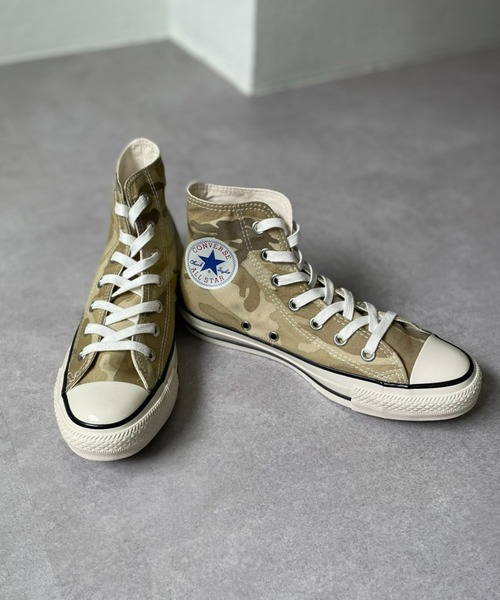 CIAOPANIC（チャオパニック）の「【CONVERSE/コンバース】オールスター US DPMカモ HI（ブーツ・レディース・ベージュ/オリーブ・24cm/24.5cm/23.5cm）」の4枚目の写真