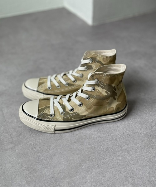 CIAOPANIC（チャオパニック）の「【CONVERSE/コンバース】オールスター US DPMカモ HI（ブーツ・レディース・ベージュ/オリーブ・24cm/24.5cm/23.5cm）」の5枚目の写真