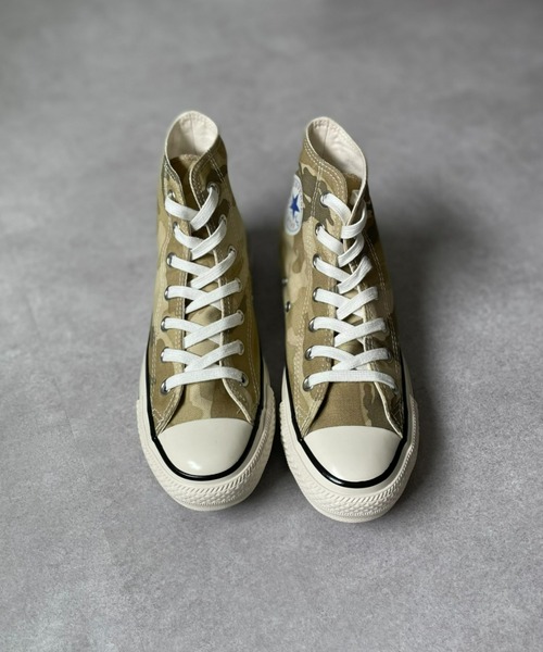 CIAOPANIC（チャオパニック）の「【CONVERSE/コンバース】オールスター US DPMカモ HI（ブーツ・レディース・ベージュ/オリーブ・24cm/24.5cm/23.5cm）」の9枚目の写真