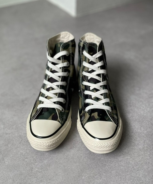CIAOPANIC（チャオパニック）の「【CONVERSE/コンバース】オールスター US DPMカモ HI（ブーツ・レディース・ベージュ/オリーブ・24cm/24.5cm/23.5cm）」の12枚目の写真