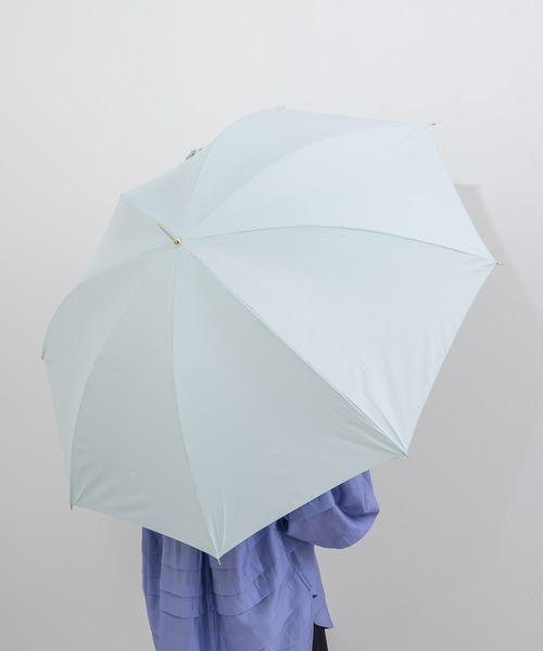 nifty colors(ニフティーカラーズ)の「【KATHARINE ROSS】nifty colors 超撥水 新感覚の撥水力ピーチドロップ長雨傘 60cm(長傘・レディース・ブラック/ネイビー/グレー/ピンク/グリーン/アイボリー・MEDIUM)」の22枚目の写真