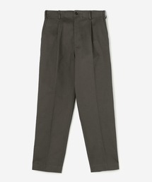 Morris & Sons | MORRIS & SONS | コットン 1プリーツテーパードパンツ MEN(スラックス)