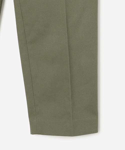 Morris & Sons(モリスアンドサンズ)の「MORRIS & SONS | コットン 1プリーツテーパードパンツ MEN(スラックス・メンズ・ブラック/ベージュ/カーキ/グレー・1/2/3)」の10枚目の写真