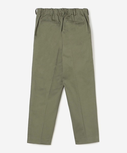 Morris & Sons(モリスアンドサンズ)の「MORRIS & SONS | コットン 1プリーツテーパードパンツ MEN(スラックス・メンズ・ブラック/ベージュ/カーキ/グレー・1/2/3)」の9枚目の写真