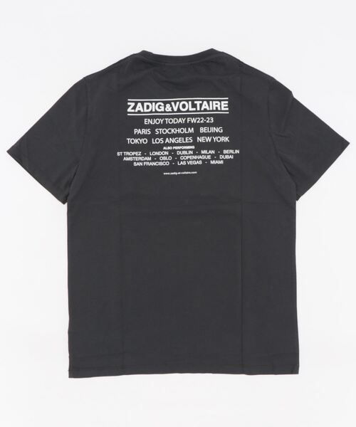 ZADIG&VOLTAIRE(ザディグ エ ヴォルテール)の「TED HC PHOTOPRINT CONCERT(Tシャツ/カットソー・メンズ・ダークグレー・S/M/XS/L)」の4枚目の写真