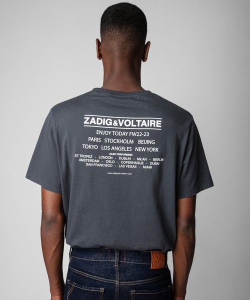 ZADIG&VOLTAIRE(ザディグ エ ヴォルテール)の「TED HC PHOTOPRINT CONCERT(Tシャツ/カットソー・メンズ・ダークグレー・S/M/XS/L)」の5枚目の写真