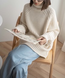 WEGO | WEGO/【WEB限定】チャンキータートルBIGセーター(ニット/セーター)