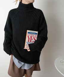 WEGO | WEGO/【WEB限定】チャンキータートルBIGセーター(ニット/セーター)