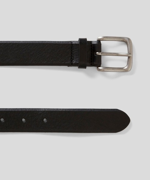 BENETTON (UNITED COLORS OF BENETTON)（ベネトンユナイテッドカラーズオブベネトン）の「スクウェアバックルレザーベルト（ベルト・メンズ・ブラウン/ブラック・LARGE/MEDIUM/SMALL）」の7枚目の写真