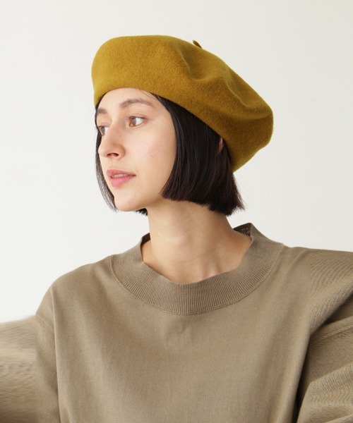 MHL.(エムエイチエル)の「MHL WOOL BERET(キャスケット MHL.(エムエイチエル)の「MHL WOOL BERET(キャスケット