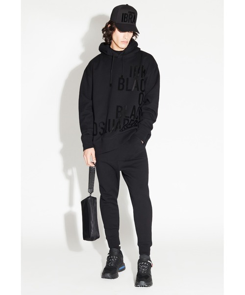 DSQUARED2(ディースクエアード)の「IBRA BLACK ON BLACK BEAUTY CASE /0222(クラッチバッグ・メンズ・ブラック・FREE)」の6枚目の写真