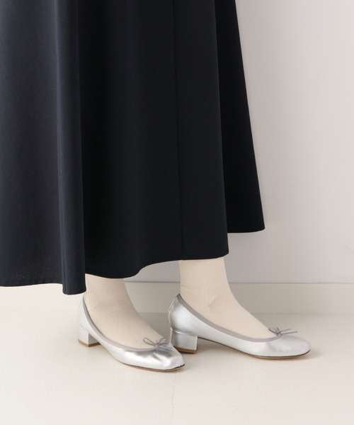 Repetto（レペット）の「CAMILLE , BALLERINA / V511AGM_New Size（パンプス・レディース・シルバー・37.5/35/40/37/35.5/36.5/38.5/34/36/38/39）」の9枚目の写真