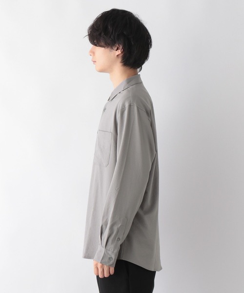 GLOBAL WORK(グローバルワーク)の「KEEP EASYシャツ/295599(シャツ/ブラウス・メンズ・ライトグレー/ネイビー/ホワイト系その他2・SMALL/MEDIUM/LARGE)」の11枚目の写真
