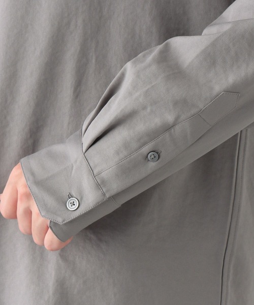 GLOBAL WORK(グローバルワーク)の「KEEP EASYシャツ/295599(シャツ/ブラウス・メンズ・ライトグレー/ネイビー/ホワイト系その他2・SMALL/MEDIUM/LARGE)」の16枚目の写真