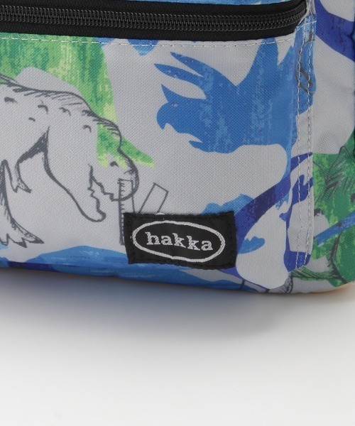 HAKKA KIDS（ハッカキッズ）の「オリジナルダイナソープリントリュック（バックパック/リュック・キッズ・ブラック/グレー/ネイビー・M）」の21枚目の写真