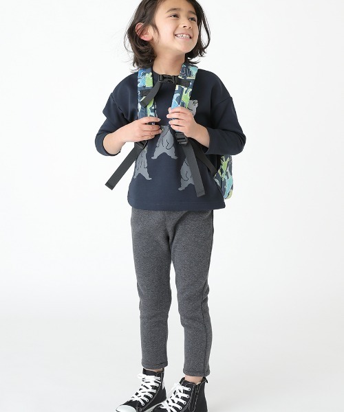 HAKKA KIDS（ハッカキッズ）の「オリジナルダイナソープリントリュック（バックパック/リュック・キッズ・ブラック/グレー/ネイビー・M）」の14枚目の写真