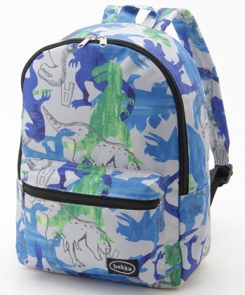 HAKKA KIDS（ハッカキッズ）の「オリジナルダイナソープリントリュック（バックパック/リュック・キッズ・ブラック/グレー/ネイビー・M）」の17枚目の写真