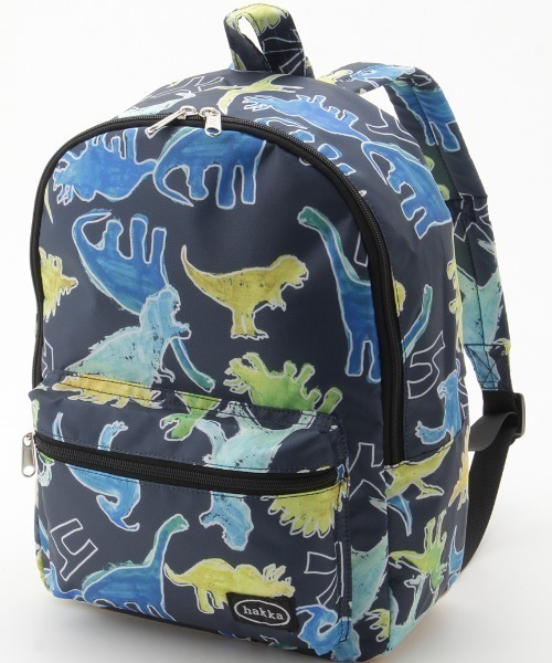 HAKKA KIDS（ハッカキッズ）の「オリジナルダイナソープリントリュック（バックパック/リュック・キッズ・ブラック/グレー/ネイビー・M）」の16枚目の写真