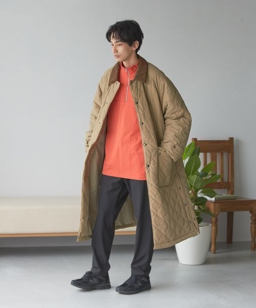 LOWRYS FARM（ローリーズファーム）の「キルティングハンティングコート　126274（その他アウター・メンズ・ブラック/ベージュ・MEDIUM/LARGE）」の22枚目の写真