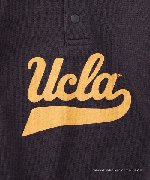 UCLA（ユーシーエルエー）の「【KIDS】【UCLA/ユーシーエルエー】TYPY別注BABYプリントスウェットロンパース（ロンパース・キッズ・チャコールグレー/アイボリー・80）」の9枚目の写真
