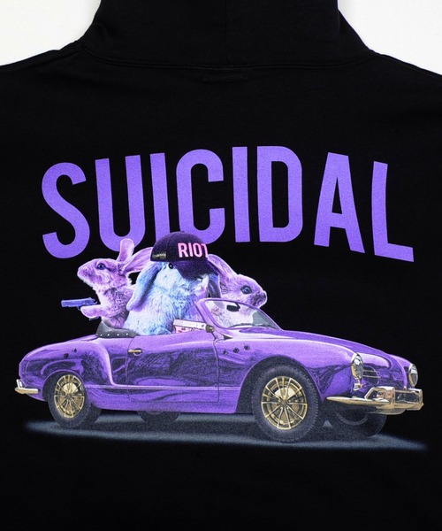 【セール】BUNNY CAR パーカー（パーカー）｜MILKBOY（ミルクボーイ）