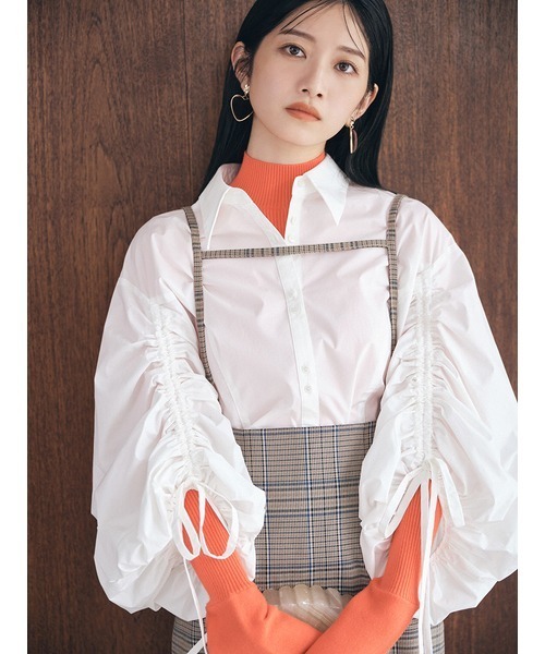 LILY BROWN（リリーブラウン）の「ハートモチーフイヤリング（イヤリング・レディース・ブラック/ブラウン・FREE）」の3枚目の写真