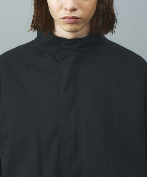 TAION(タイオン)の「TAION MODS COAT(+MILITARY DOWN JACKET)TAION-CR15ML-LONG +101ZML-1/モッズコート /ミリタリー /ライナーキルティング(ステンカラーコート・メンズ・ブラック/カーキ・M/L/XL)」の9枚目の写真