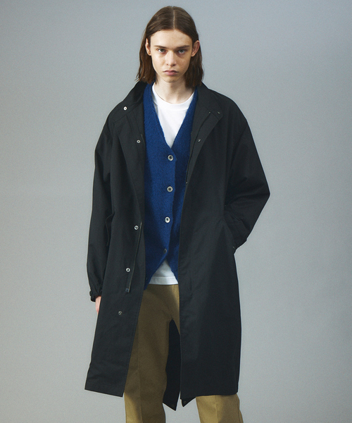 TAION(タイオン)の「TAION MODS COAT(+MILITARY DOWN JACKET)TAION-CR15ML-LONG +101ZML-1/モッズコート /ミリタリー /ライナーキルティング(ステンカラーコート・メンズ・ブラック/カーキ・M/L/XL)」の14枚目の写真