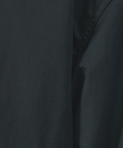 TAION(タイオン)の「TAION MODS COAT(+MILITARY DOWN JACKET)TAION-CR15ML-LONG +101ZML-1/モッズコート /ミリタリー /ライナーキルティング(ステンカラーコート・メンズ・ブラック/カーキ・M/L/XL)」の16枚目の写真