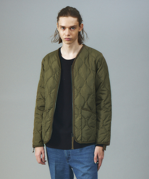 TAION(タイオン)の「TAION MODS COAT(+MILITARY DOWN JACKET)TAION-CR15ML-LONG +101ZML-1/モッズコート /ミリタリー /ライナーキルティング(ステンカラーコート・メンズ・ブラック/カーキ・M/L/XL)」の17枚目の写真