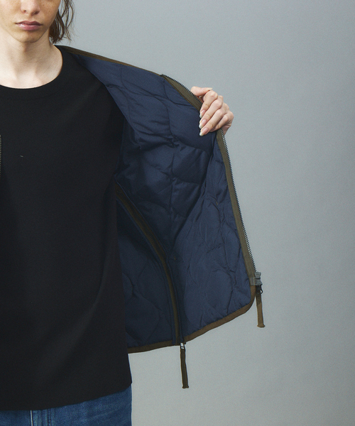 TAION(タイオン)の「TAION MODS COAT(+MILITARY DOWN JACKET)TAION-CR15ML-LONG +101ZML-1/モッズコート /ミリタリー /ライナーキルティング(ステンカラーコート・メンズ・ブラック/カーキ・M/L/XL)」の18枚目の写真