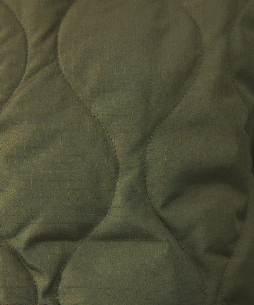 TAION(タイオン)の「TAION MODS COAT(+MILITARY DOWN JACKET)TAION-CR15ML-LONG +101ZML-1/モッズコート /ミリタリー /ライナーキルティング(ステンカラーコート・メンズ・ブラック/カーキ・M/L/XL)」の19枚目の写真