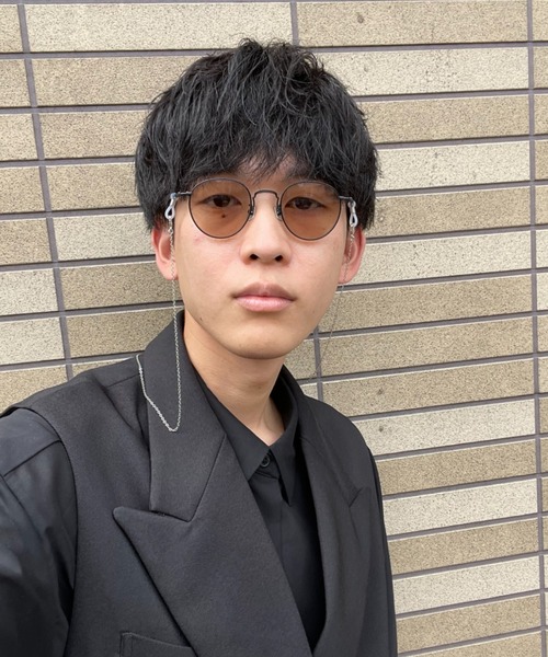 UNITED ARROWS(ユナイテッドアローズ)の「ボストン型 メガネ|ユナイテッドアローズ|Zoff|UNITED ARROWS WORK(メガネ・レディース・ブラック/ブラック系その他/ブラウン・FREE)」の3枚目の写真