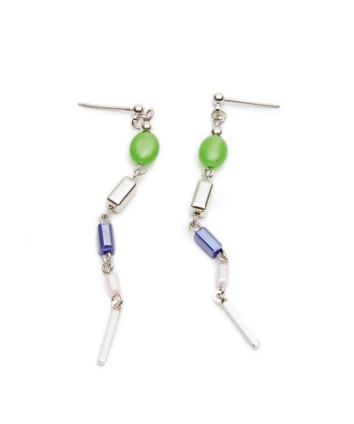 ROOM(-)の「beads playful color pierce(ピアス(両耳用)・レディース・シルバー・FREE)」の4枚目の写真