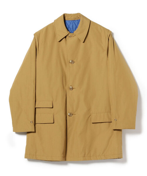 BEAMS PLUS(ビームスプラス)の「BEAMS PLUS / テトロンコットン シャンブレー パフ ハーフコート(その他アウター・メンズ・カーキ/グリーン・SMALL/MEDIUM/LARGE/X-LARGE)」の15枚目の写真